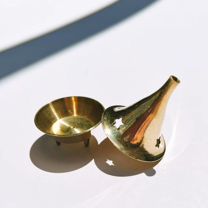 Mini Brass Cone Burner